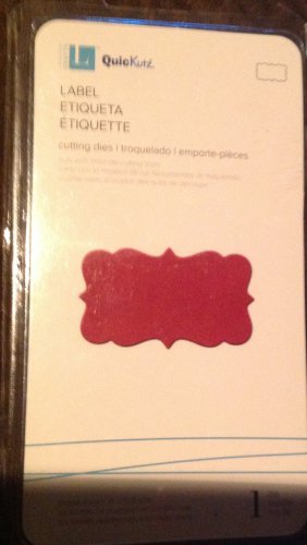 Lifestyle Crafts QuicKutz LABEL No. RS-0947