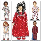 BUTTERICK B4647 Sewing Pattern for Toddlers'/Children's Nightgown, Pajama