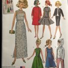 Simplicity 1242 "RETRO" Sewing Pattern for Fashion doll Clothes for 11 1/2" doll Simplicity 1242 "RETRO" Sewing Pattern for Fashion doll Clothes for 11 1/2" doll