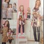 SIMPLICITY S0476 / 1241 Sewing Pattern for MISSES', CHILD'S & DOLL  APRONS