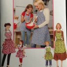 SIMPLICITY 3949 SEWING PATTERN FOR  MISSES' & CHILDS' APRONS