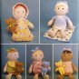 Simplicity 2809 Craft Sewing Pattern for 15" Doll, Clothes & 6 1/2 inch cat or bear