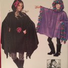 SIMPLICITY J0206, PATTERN FOR CHLD/GIRLS & MISSES' FLEECE PONCHOS CHLD SZ 4-14, MS' SZ 10-20 SIMPLICITY J0206, PATTERN FOR CHLD/GIRLS & MISSES' FLEECE PONCHOS CHLD SZ 4-14, MS' SZ 10-20