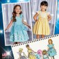 SIMPLICITY 1171 SEWING PATTERN FOR CHILD'S DRESS W/BODICE, SKIRT & TRIM SZ 1/2, 1, 2, 3