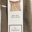 Richloom monogrammed decorative pillow shell " & "