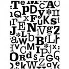 Darice Embossing Folder Essentials-ABC's Background 1218-70
