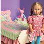 MCCALL'S M6718 PATTERN FOR BEDROOM FURNITURE AND BED LINENS FOR 18 INCH DOLL