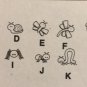 MCCALL'S M7172 CRAFT PATTERN FOR BIB, QUILT AND BUG APPLIQUES SIZE NB