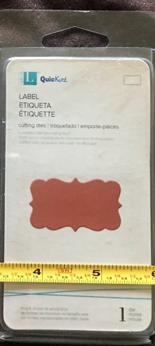 QuiKutz Die  - 1 Individual Die - Label RS-0947