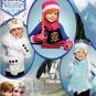 Simplicity J0203 PATTERN FOR DISNEY FROZEN CHILDS' HATS, MITTENS AND SCARVES IN SIZES S, M, L
