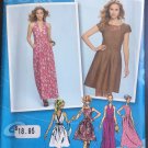 SIMPLICITY 1610 MISSES' DRESS IN 2 LENGTHS SIZE 4-12