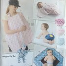 Simplicity 2165 Sewing Pattern for Baby Accessories... Diaper cover in 3 sizes