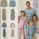SIMPLICITY 2481 CHILD'S, TEENS' AND ADULTS' PANTS & TOP