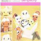 SIMPLICITY J0209 Sewing Pattern for Christmas Stuffed Animals & Ornaments Craft  Pattern