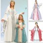 MCCALLS M5731 SEWING PATTERN FOR MISSES SIZE 3-8 COSTUME - PRINCESS