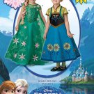 Simplicity 1097 Sewing Pattern For Disney Frozen Anna & Elsa Child's Costumes Sz 3 - 8