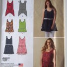 Simplicity 1362 Pattern for Misses' Loose Mini Dress/Tunic w/Hemline/Trim Variations xxs-xxl Simplicity 1362 Pattern for Misses' Loose Mini Dress/Tunic w/Hemline/Trim Variations xxs-xxl