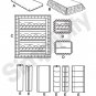 Simplicity 1384 Sewing Pattern for Crib Sheet, Dust Ruffle, Quilt, Pillow & Vertical Bumbers