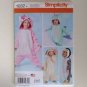 SIMPLICITY 1032 SEWING PATTERN FOR COSTUME TODDLERS (SIZE 1/2-4) Cat, Unicorn, Dog, Penguin
