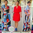 SIMPLICITY S0882 MISSES' / WOMEN'S SHIRT DRESS IN TWO LENGTHS SZ 20W - 28W