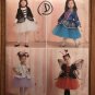 SIMPLICITY S8978 SEWING PATTERN FOR TODDLER'S COSTUMES- SIZES 1/2, 1, 2, 3, 4