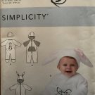 Simplicity S9053 Sewing Pattern for Babies’ Jumpsuits  & Hats Sizes:  XXS - L
