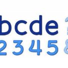 Spellbinders PRESTO PUNCH PLAIN JANE lowercase Template PT-F02