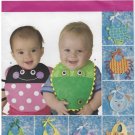 SIMPLICITY 2468 CRAFT SEWING PATTERN FOR BABY BIBS
