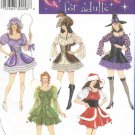 SIMPLICITY 4046 SEWING PATTERN FOR MISSES COSTUMES-BO-PEEP, PIRATE, WITCH, FAIRY & MS CLAUSE