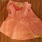 Girls newborn Pink Pooh dress