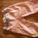 6-9month pink jeans w/ blue belt