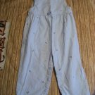 18-24 months blue/white striped w/ flowers