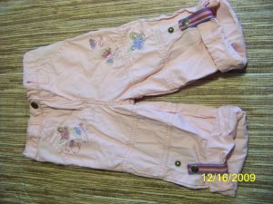 12 month pink pants