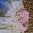 nb pjs white with pink flowers