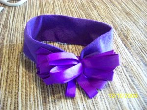 purple headband