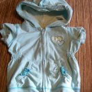 12m Short sleeve aqua jacket