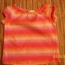 6m pink striped shirt