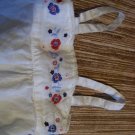 18 month white tank w/ red and blue flowers