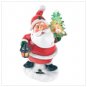 Light-Up Santa Figurine