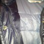 OLD NAVY BLACK PUFFY BUBBLE LIGHT WEIGHT LONG HOODED JACKET SIZE L TALL