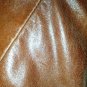 EXPRESS REAL LEATHER RED/BROWN/RUST BLAZER SIZE 7/8