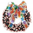 Tootsie Roll Wreath