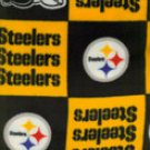 Pittsburgh Steelers (Adult)  Fleece Blanket #2