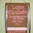 Personalized Baby Banner