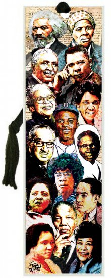 Black History Month Leaders Bookmark