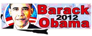 OBAMA 2012 Bookmark