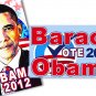 Obama 2012 Mini Magnets Set of 2