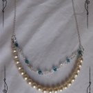 Pearl and Crystal Necklace