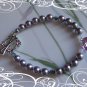 Heart Crystal and Pearl Bracelet