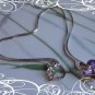 swarovski Heart crystal on sterling silver pendant